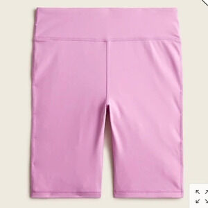 New J Crew Bike Shorts Signature Flex Decorative Pink